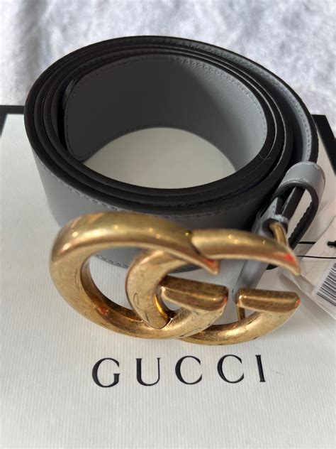 grey and black gucci belt|gucci marmont belt 4cm.